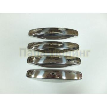 Накладки на 4 дверные ручки Omsa_Line для Nissan Terrano/Renault Duster 2011- Накладки на 4 дверные ручки Omsa_Line для Nissan Terrano/Renault Duster 2011-