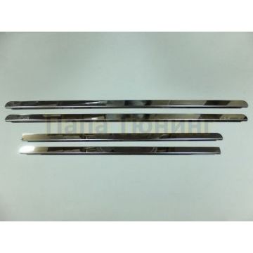 Нижние молдинги стекол 4 части Omsa_Line для Renault Duster/Nissan Terrano 2011-2015 Нижние молдинги стекол 4 части Omsa_Line для Renault Duster/Nissan Terrano 2011-2015