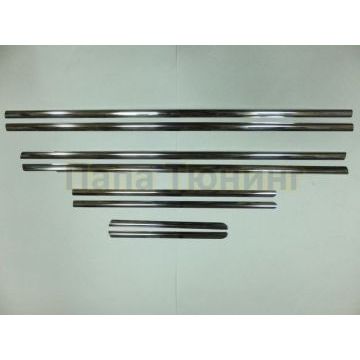 Нижние молдинги стекол 8 частей Omsa_Line для Opel Zafira 2005-2012 Нижние молдинги стекол 8 частей Omsa_Line для Opel Zafira 2005-2012