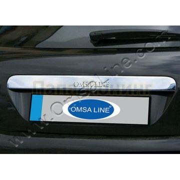 Накладка над номером на крышку багажника с надписью Omsa_Line для Peugeot 207 2006-2013 Накладка над номером на крышку багажника с надписью Omsa_Line для Peugeot 207 2006-2013