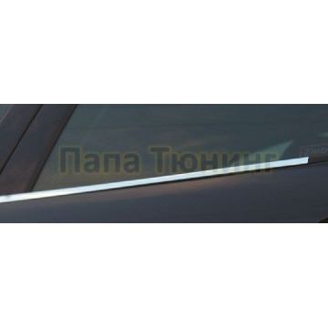 Нижние молдинги стекол 4 части Omsa_Line для Peugeot 207 2006-2013 Нижние молдинги стекол 4 части Omsa_Line для Peugeot 207 2006-2013