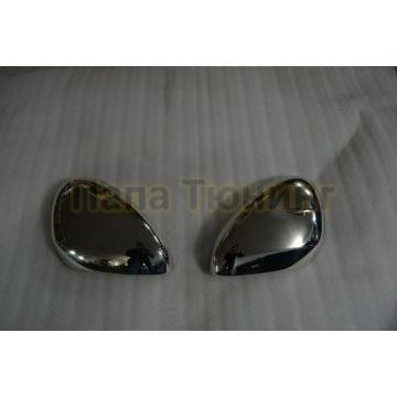 Накладки на зеркала с повторителем 2 части Omsa_Line для Peugeot 508 2012-2018