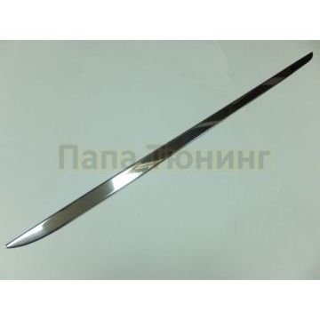 Накладка нижней кромки крышки багажника Omsa_Line для Peugeot 308 2007-2011