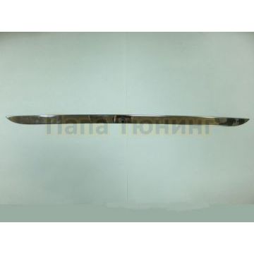 Накладка на нижнюю кромку крышки багажника 1 штука Omsa_Line для Renault Duster 2011-2015