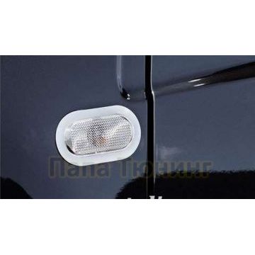 Окантовка поворотника 2 части Omsa_Line для Renault Duster 2011-2015