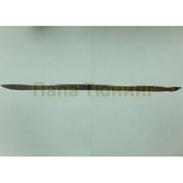 Накладка на дверь багажника 1 часть Omsa_Line для Renault Fluence 2009-2012