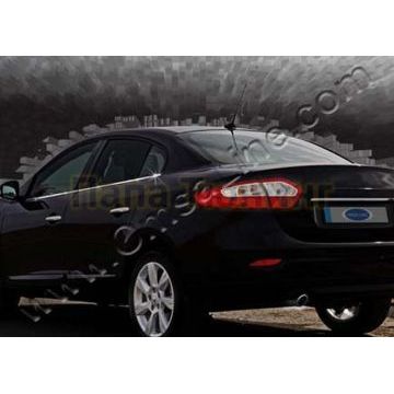 Нижние молдинги стекол 4 части Omsa_Line для Renault Fluence 2009-2012