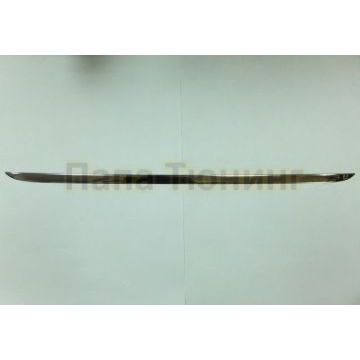 Накладка на нижнюю кромку крышки багажника на универсал Omsa_Line для Renault Logan 2015-