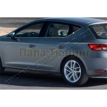 Нижние молдинги стекол 8 частей Omsa_Line для Seat Leon 2013- Нижние молдинги стекол 8 частей Omsa_Line для Seat Leon 2013-