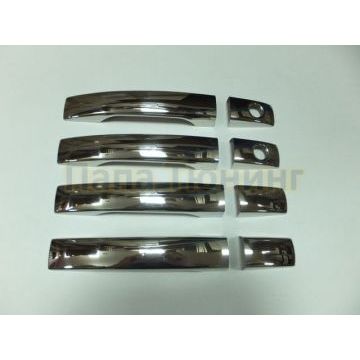 Накладки на 4 дверные ручки Omsa_Line для SsangYong Actyon Sports/Kyron 2007-2015 Накладки на 4 дверные ручки Omsa_Line для SsangYong Actyon Sports/Kyron 2007-2015