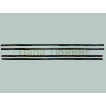 Молдинги на стекла дверей 4 части Omsa_Line для SsangYong Rexton II 2007-2012 Молдинги на стекла дверей 4 части Omsa_Line для SsangYong Rexton II 2007-2012