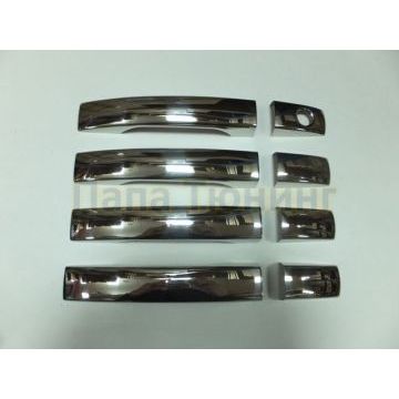 Накладки на 4 дверные ручки Omsa_Line для SsangYong Rexton II 2007-2012 Накладки на 4 дверные ручки Omsa_Line для SsangYong Rexton II 2007-2012