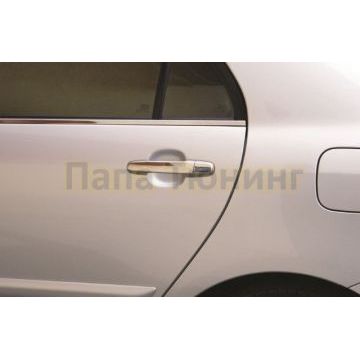 Накладки на 4 дверные ручки Omsa_Line для Toyota Avensis/Corolla/RAV4 2002-2013
