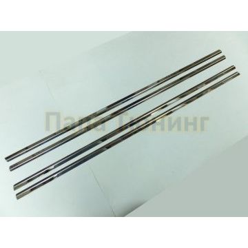 Молдинги на стекла дверей 4 части Omsa_Line для Toyota Corolla 2006-2013