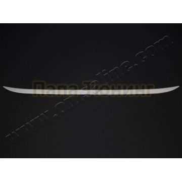 Накладка на нижнюю кромку крышки багажника 1 штука Omsa_Line для Toyota Corolla 2013-