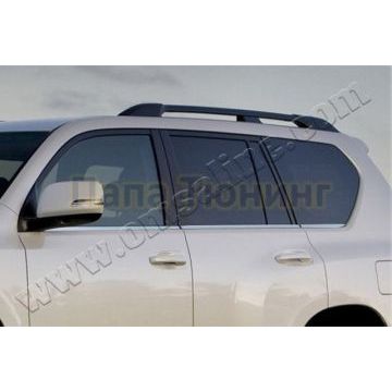 Нижние молдинги стекол 6 частей Omsa_Line для Toyota Land Cruiser Prado 150 2009-