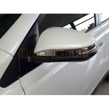 Накладки на зеркала 2 части Omsa_Line для Toyota RAV4 2013-2019