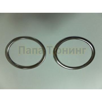 Окантовка на противотуманные фары 2 части Omsa_Line для Volkswagen Amarok 2010-2016