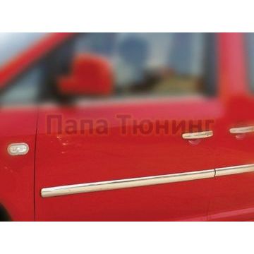 Боковые молдинги на кузов автомобиля 4 части Omsa_Line для Volkswagen Caddy 2004-2015