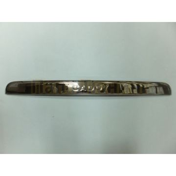 Накладка над номером на крышку багажника Omsa_Line для Volkswagen Caddy 2010-2015