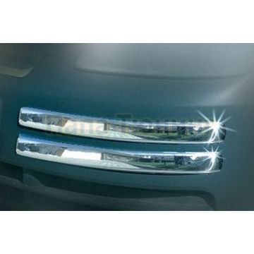 Накладки на передний бампер 2 части Omsa_Line для Volkswagen Caddy 2004-2009