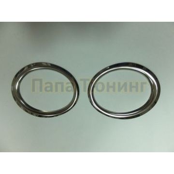 Окантовка на противотуманные фары 2 части Omsa_Line для Volkswagen Caddy 2010-2015