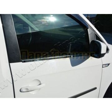 Нижние молдинги стекол 2 части Omsa_Line для Volkswagen Caddy 2015-