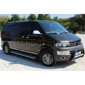 Боковые молдинги на кузов автомобиля 7 частей Omsa_Line для Volkswagen Caravelle/Multivan/Transporter 2003-2019