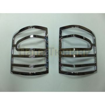 Окантовка на стопы 2 части Omsa_Line для Volkswagen Caravelle/Multivan 2009-2015