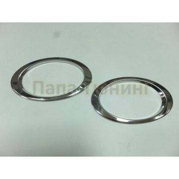 Окантовка на противотуманные фары 2 части Omsa_Line для Volkswagen Caravelle/Multivan/T5 Transporter 2009-2015