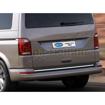 Накладка на нижнюю кромку крышки багажника 1 штука Omsa_Line для Volkswagen T6 Multivan/T6 Transporter/Caravelle 2015-