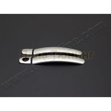 Накладки на 2 дверные ручки с 1- отверстием под ключ Omsa_Line для Volkswagen Polo 2009-2015