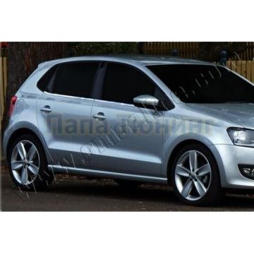 Нижние молдинги стекол 6 частей Omsa_Line для Volkswagen Polo 2009-2015