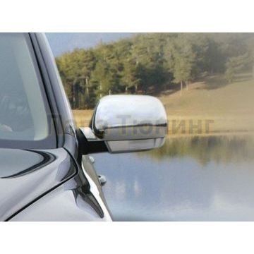 Накладки на зеркала 2 части Omsa_Line для Volkswagen Touareg 2007-2010