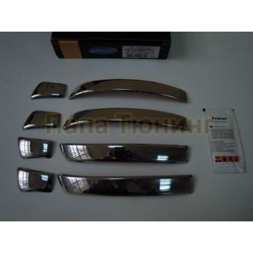 Накладки на 4 дверные ручки Omsa_Line для Volkswagen Touareg 2010-2017