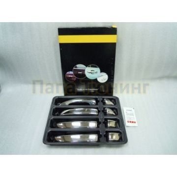 Накладки на 4 дверные ручки Omsa_Line для Volkswagen Touareg 2010-2017