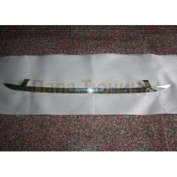 Накладка над номером на дверь багажника хром OEM Tuning для Volvo XC60 2014-2017