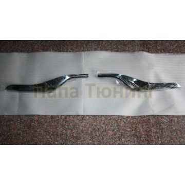 Молдинги переднего бампера OEM Tuning для Volvo XC60 2014-2017