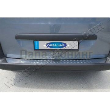 Накладка на задний бампер Omsa_Line для Citroen Berlingo/Peugeot Partner 2008-2011