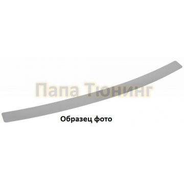 Накладка на задний бампер Rival с надписью на седан для Kia Cerato 2013-2018