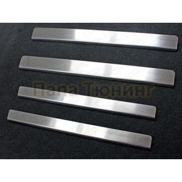 Накладки на пороги лист шлифованный ТСС для Lada Granta 2011- Накладки на пороги лист шлифованный ТСС для Lada Granta 2011-