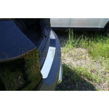 Накладка на задний бампер зеркальная ТСС для Honda CR-V 2012-2015