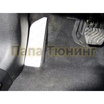 Накладка под левую ногу ТСС для Renault Koleos 2018- Накладка под левую ногу ТСС для Renault Koleos 2018-