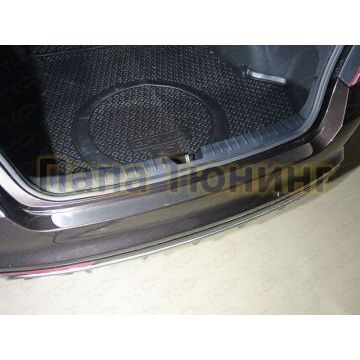 Накладка на задний бампер шлифованный лист ТСС для Kia Optima 2016- Накладка на задний бампер шлифованный лист ТСС для Kia Optima 2016-