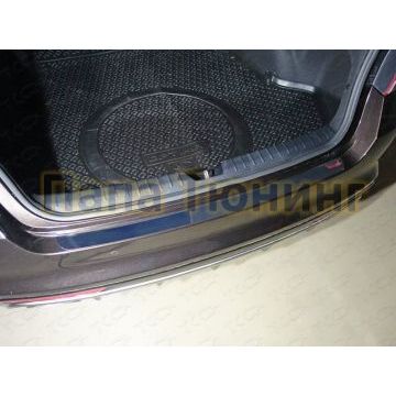 Накладка на задний бампер зеркальный лист ТСС для Kia Optima 2016- Накладка на задний бампер зеркальный лист ТСС для Kia Optima 2016-