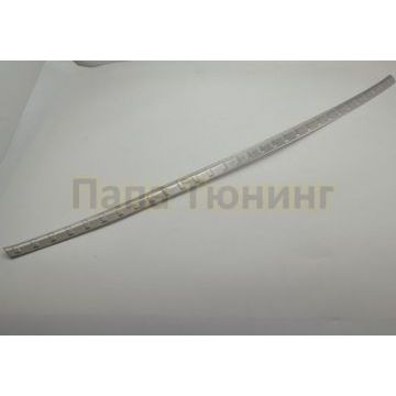 Накладка на задний бампер OEM Tuning для Kia Sorento Prime 2015-2017