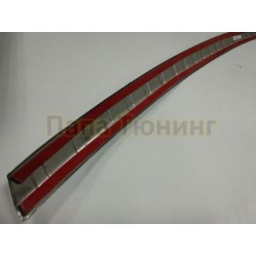 Накладка на задний бампер OEM Tuning для Kia Sorento Prime 2015-2017