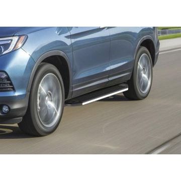 Пороги алюминиевые Rival Premium для Honda Pilot 2016-