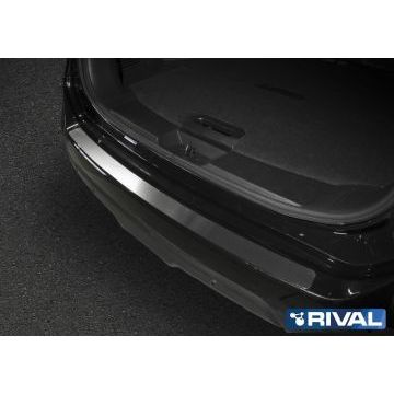 Накладка на задний бампер Rival с надписью для Nissan X-Trail T32 2015-