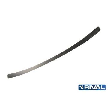 Накладка на задний бампер Rival с надписью для Toyota RAV4 2015-2019